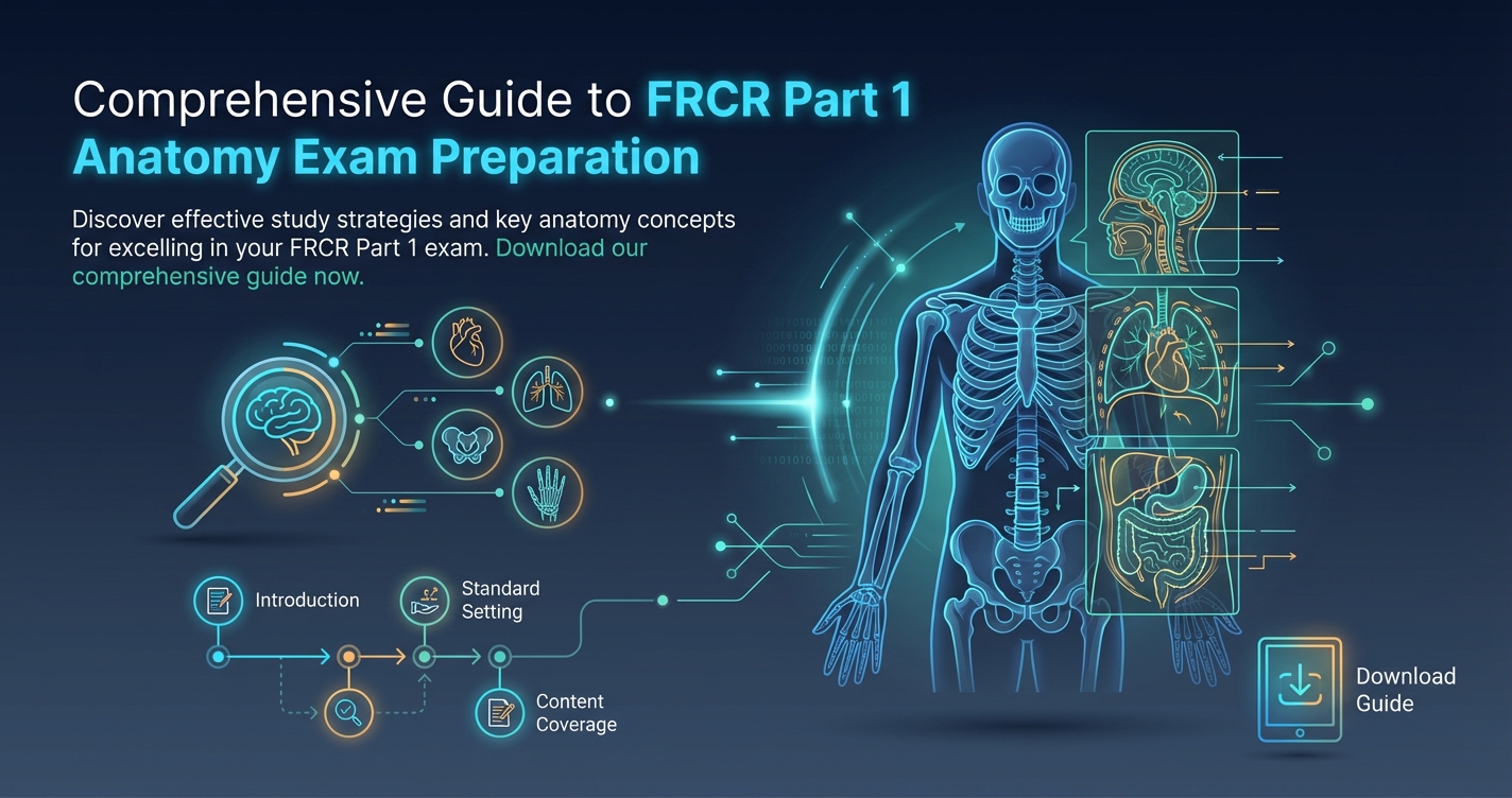FRCR Part 1 Anatomy: How to Study and Prepare for the Image-Based Exam