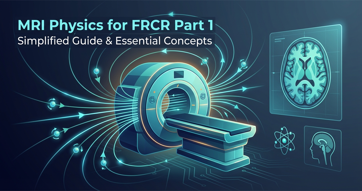 MRI Physics for FRCR Part 1: Concepts Explained Simply and Exam-Focused