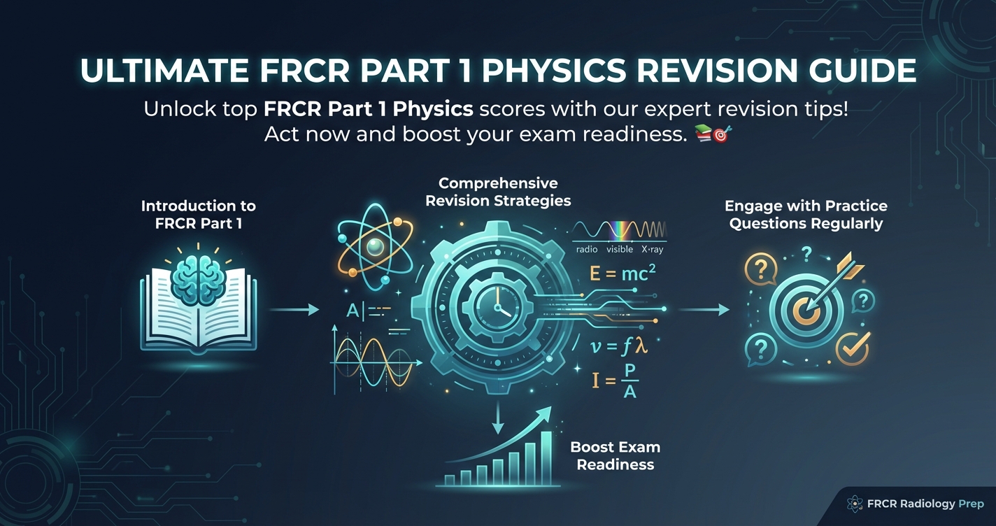 Ultimate FRCR Part 1 Physics Revision Guide: How to Revise and Score Confidently